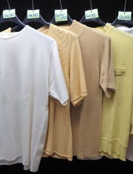 5 Pullover, Sommerpullover, kurzarm Pullover, verschiedene Farben, Gr. 40/42 - Gütersloh