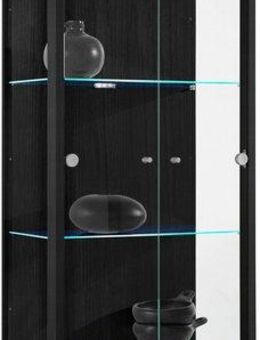 fif möbel Vitrine OPTIMA Standvitrine/Glasvitrine 2x Glastür,perfekt für Sammler,Sammlervitrine