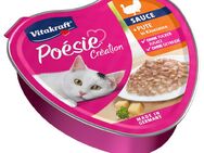 Vitakraft Poésie Création 15 x 85 g - Pute in Käsesauce