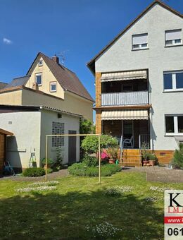 Gepflegtes 2 FH mit ausgebautem Dachgeschoss im alten Ortskern von Nauheim - Nauheim