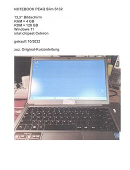Notebook PEAQ 13,3 " Slim S 132 - Mainz