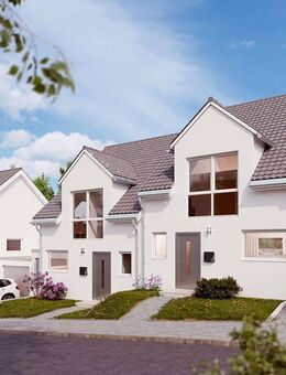 "Herrliche Aussicht, helle 5-6 Zimmer" Baubeginn in Kürze. Attraktive DHH in Renningen - Renningen