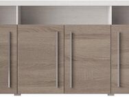 INOSIGN Sideboard Roger,Breite 182cm, stilvolle Schrank mit 4 Türen, Kommode mit viel Stauraum, Einlegeböden verstellbar