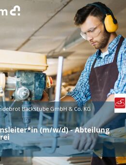 Produktionsleiter*in (m/w/d) - Abteilung Feinbäckerei - Berlin