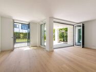Exklusive Gartenwohnung mit Gäste- und Relaxflächen in fertiggestelltem Stadtpalais - München