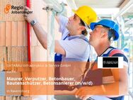 Maurer, Verputzer, Betonbauer, Bautenschützer, Betonsanierer (m/w/d) - Ravensburg