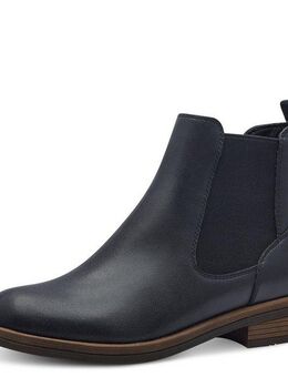 Tamaris Chelseaboots, Blockabsatz, Stiefelette, Businessschuh, Schlupfschuh, Anziehlasche