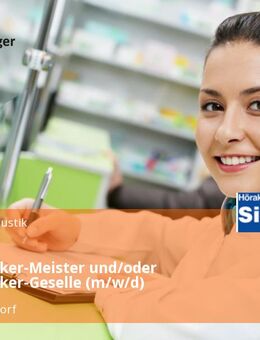 Hörakustiker-Meister und/oder Hörakustiker-Geselle (m/w/d) - Kirchhain