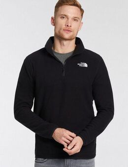 The North Face Fleecepullover M 100 GLACIER 1/4 ZIP - EU (1-tlg) mit dezenten Logostickereien