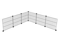 Kerbl Pet Zusatz-Gitterelemente für Hopsi - 6 Elemente á B 35 x H 35 cm