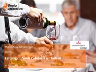 Leitung (m/w/d) Cafeteria in Teilzeit - Stuttgart