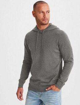 H.I.S Strickpullover mit Kapuze, Regular Fit, Pullover mit Rundhals, Feinstrick, Baumwollmischung