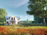 Baugrundstück mit Neubau - Einfamilienhaus in schöner Lage - Großenhain