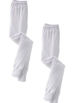 Clipper Lange Unterhose (Packung, 2-St) aus Feinripp, mit Eingriff