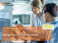 Bauingenieur / Bautechniker (m/w/d) - Geislingen (Steige)