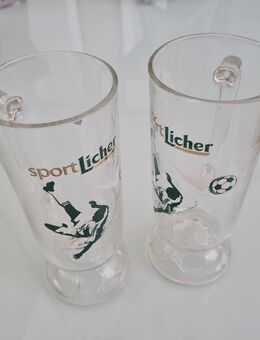 2 Biergläser sport-Licher - Frankfurt (Main) Bockenheim