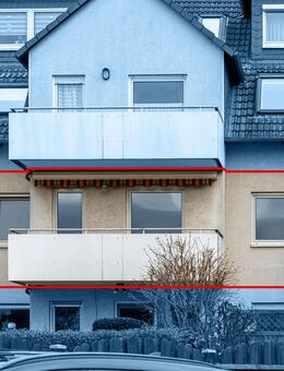 Frisch gemacht für Sie. 3-Zimmerwohnung mit Balkon, Keller , Einbauküche, Stellplatz in Helmstedt - Helmstedt