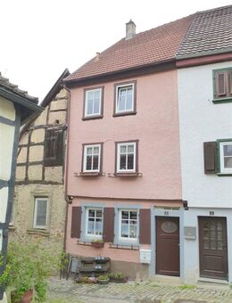 Saniertes, historisches Stadthaus im Zentrum von Bad Wimpfen! - Bad Wimpfen