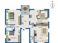 Modernes Wohnen in Waldstetten: 3,5-Zimmer-Wohnung mit Balkon & Stellplatz - Waldstetten (Baden-Württemberg)