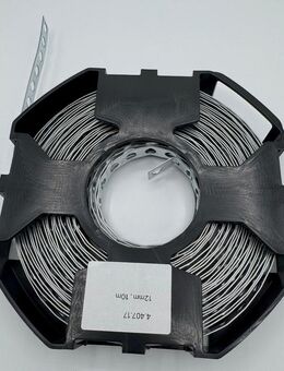 Lochband, Montageband,Metallband verzinkt in Kassette 17mmx0,64mm x 10meter - Lonnerstadt
