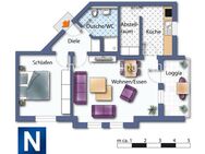 Helle, freundliche 2-Zimmer in Mehrfamilienhaus - Tholey