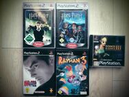 Playstation 2 Spiele: Harry Potter und der Gefangene von Askaban, Harry Potter und der Orden des Phönix, Tekken Tag Tournament, Rayman 3 Hoodlum Havoc. Playstation 1 Spiel: Tomb Raider III Adventures of Lara Croft, je 3,- - Flensburg
