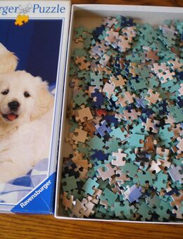 Ravensburger-Puzzle-Knopfaugen-500 Teile,2004,ca. 36x49 cm - Linnich