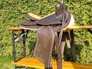 brauner Westernsattel in gutem Zustand - Teising