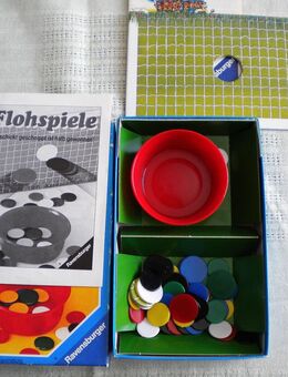 Ravensburger-Spiel-Flohspiele,1987,5-99 Jahre,2-6 Spieler - Linnich