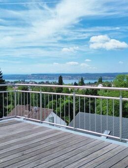 Weitblick über den Bodensee - Moderne Immobilie mit Dachterrasse in Überlingen - Überlingen