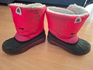 Winterstiefel mit Klettverschluss in Pink - Nordhausen