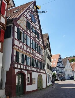 Charmante 3-Zimmer-Wohnung in historischem Fachwerkhaus - Calw