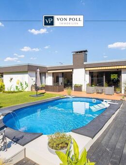 Modernisierter Bungalow mit Einliegerwohnung, Pool und Garten - Dormagen