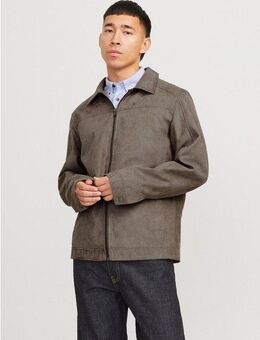 Jack & Jones Hemdjacke JJEDYLAN SHACKET NOOS mit Fly-Away Kragen