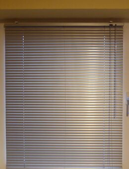 Fenster Alu Jalousie, silber, ohne Bohren - Gütersloh