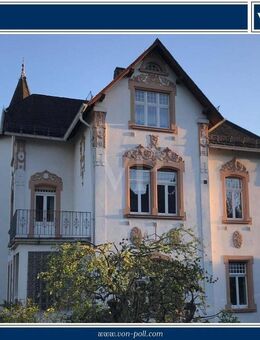 Denkmalgeschützte Jugendstilvilla in Höhr-Grenzhausen mit Blicklage und Garagen - Höhr-Grenzhausen