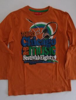 T-Shirt Langarm für Jungen der Marke Yigga Orange Gr. 152 zu verkaufen. - Bielefeld