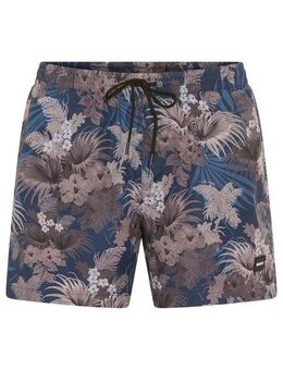 BOSS Badeshorts Piranha mit buntem Alloverdruck