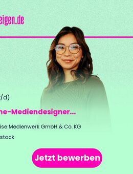 Online-Mediendesigner (m/w/d) - Rostock