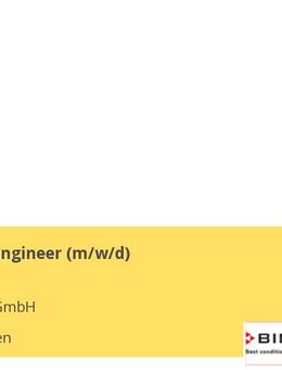 Industrial Engineer (m/w/d) - Tuttlingen