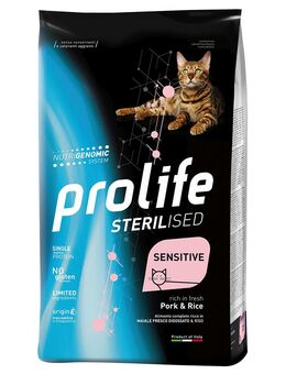Prolife Cat Sterilized Schweinefleisch & Reis - Sparpaket: 2 x 7 kg