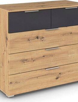 rauch Schubkastenkommode Monza Sideboard Kommode Wäscheschrank, mit 5 geräumigen Schubkästen in trendigen Farbkombinationen