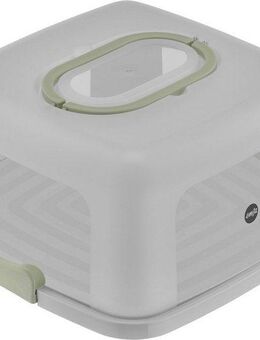 Emsa Kuchentransportbox K32670 Prep&Bake, Kunststoff, (2-tlg), eckig 37x33 cm, Tragegriff, Schneidevorrichtungen