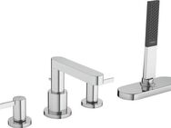 hansgrohe Wannenarmatur Finoris 4-Loch mit Schlauchbox (sBox)