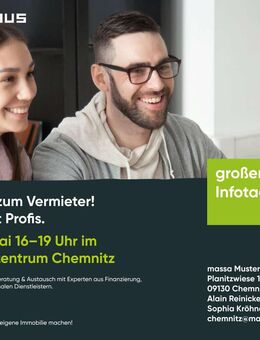 Immobilien mit Konzept: Rendite (5%) trifft Sicherheit - Chemnitz
