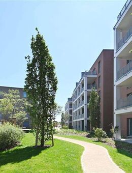 Erstbezug zur Miete in den SCHWETZINGER HÖFEN: 3-Zimmer-Wohnung im 4. OG mit Ost-Loggia. - Schwetzingen