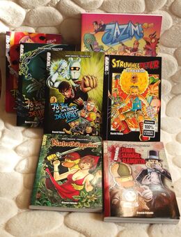 David Füleki - Entoman * Jazam * Struwwelpeter Sammlung Manga Comic - Weinheim Zentrum