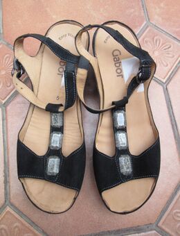 Sandalen, Schuhe schwarz Gr. 5 von Gabor - Übach-Palenberg