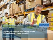 Logistikmitarbeiter mit Schwerpunkt Wareneingang / Lager (m/w/d) - Uetersen