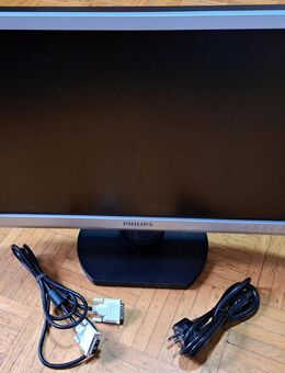 24" Monitor in Silber Philips 240SW9 WUXGA mit 1920x1200 Pixel - Dassel